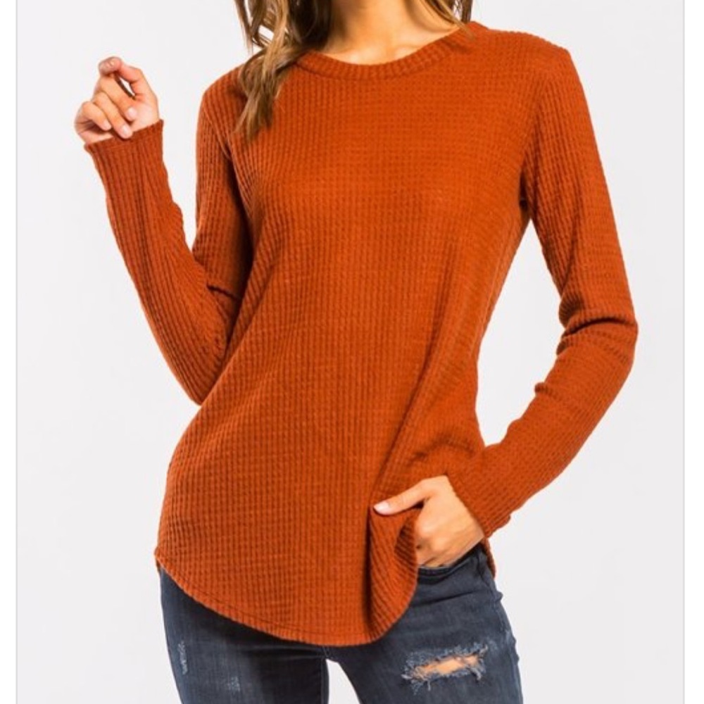 Brushed Thermal Top Rust